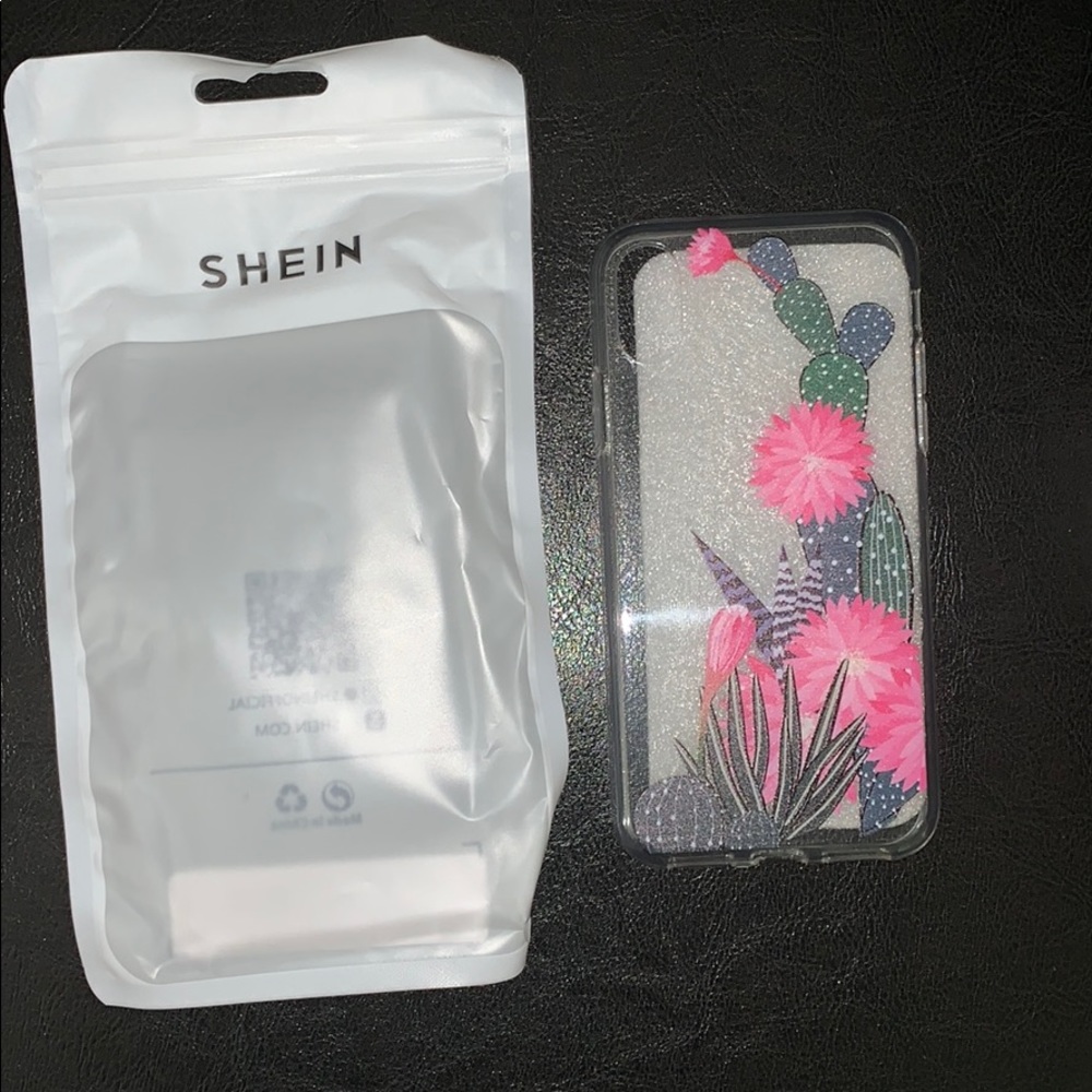 Clear Cactus flower Iphone Xs Case